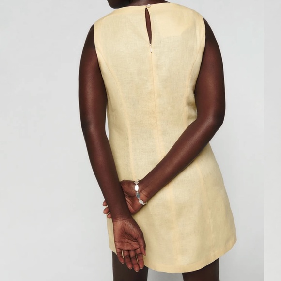 New! Citron Reformation linen dress size 0 - Picture 5 of 5